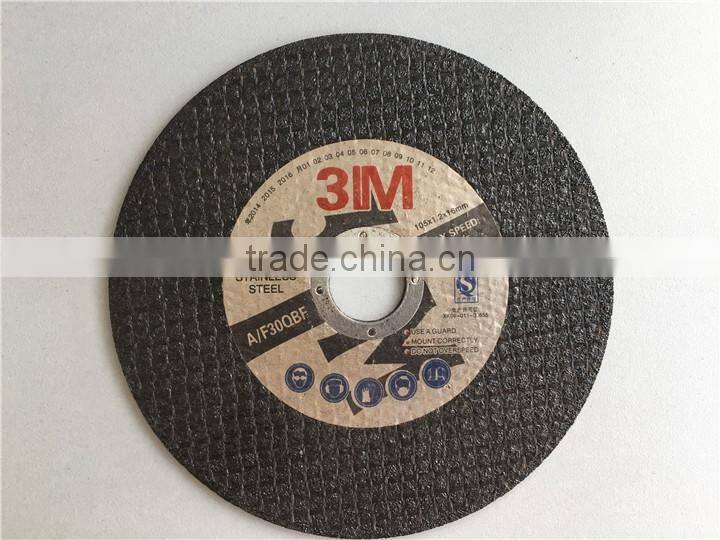 super thin 4.5"cut-off wheel for metal and steel pipe