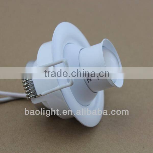 2013 led ceiling lights can adjust beam angle 3w led spot lamp