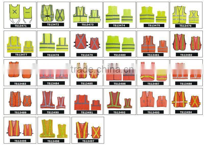 100% polyester CE Reflective Safety Vest
