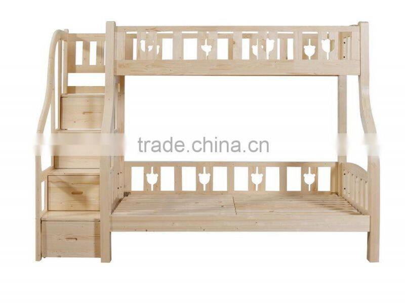 2015 hot sale wooden kid bumk bedroom furniture
