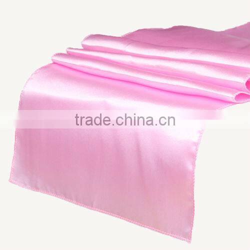 Lime Green Satin Table Runner Wedding Decoration Supply Party Decor