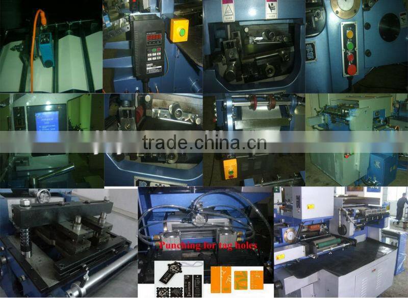 JH-210 adhesive label printing press flatbed adhesive label printing machinery made in china manufacturer