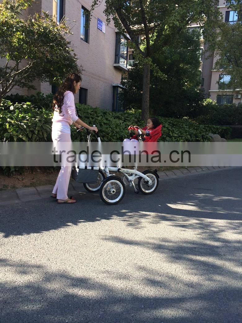 2016 New Design factory wholesale foldable Baby stroller/ Mult functional aluminium frame elegant baby stroller