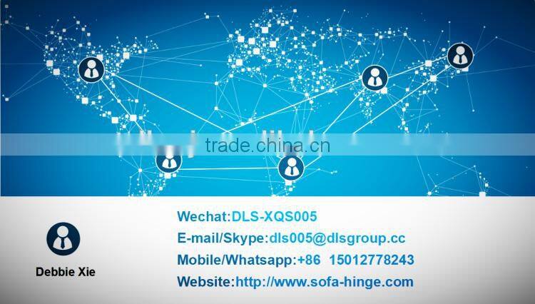 DLS D636 each stop 6 degree, with 15 stop option sofa hinge