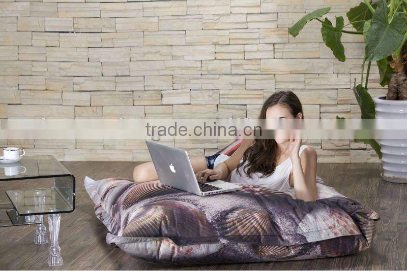 printed beanbag