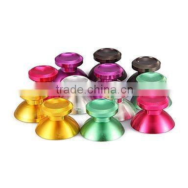 Aluminium Alloy Controller Replacement Parts For Playstation 4 Metal Gold Grip Thumb Grips Gold Chrome Grip for Sony PS4