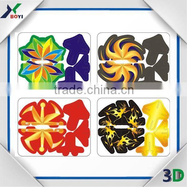 2016 Newest Eco-Friendly 3D Pp Spinning Top Puzzle