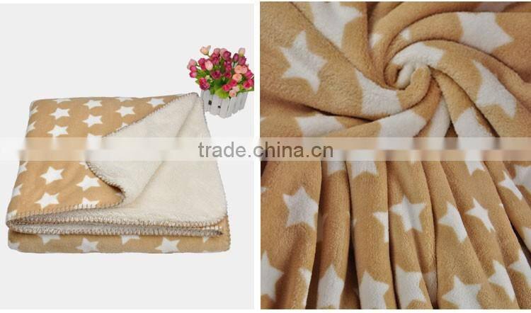 Fashion China New 2Ply Berber Fleece Pillow Blanket