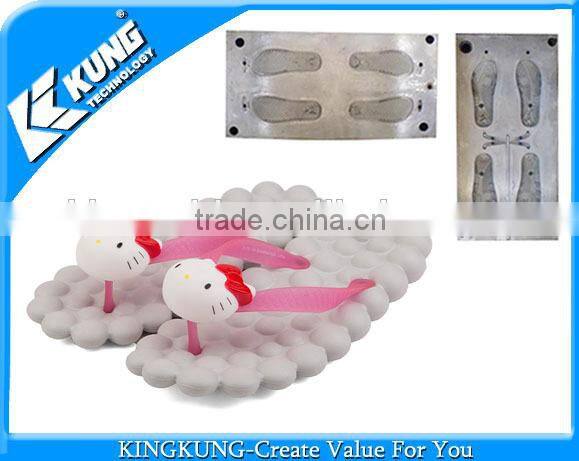 Man EVA injection outsole mold