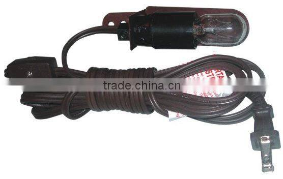 Small tube light with roll switch