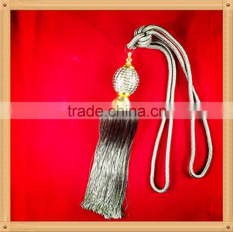 New fashion elegant curtain accessory tiebacks with cord