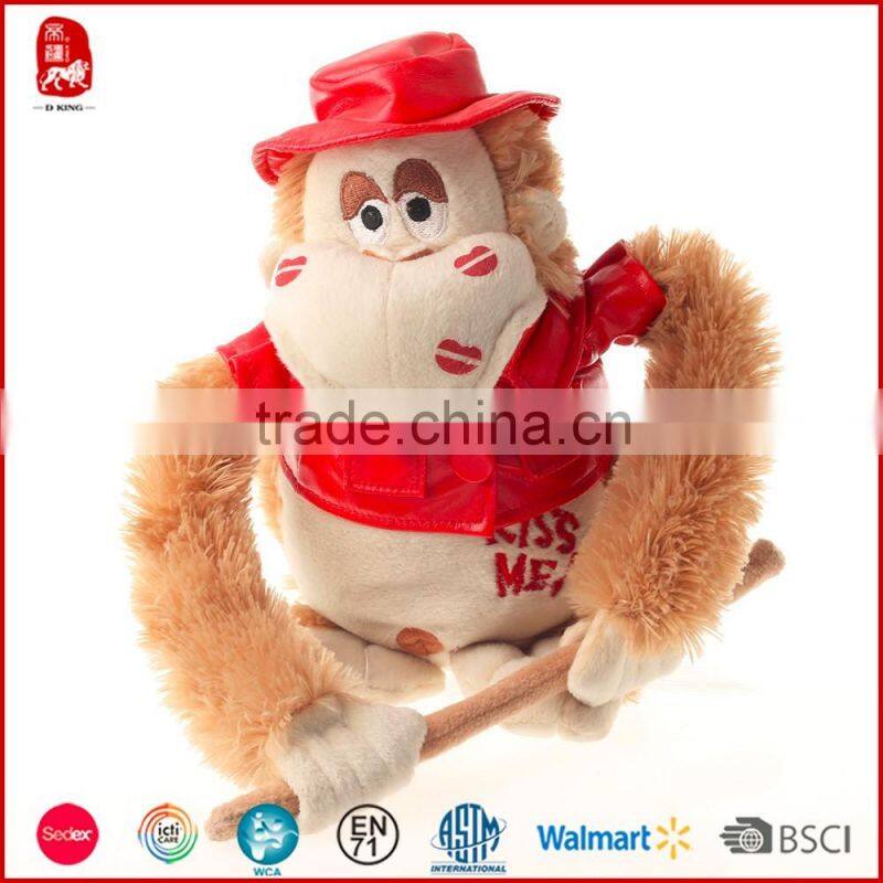 sedex 4 pillar best made toys stuffed animals monkey wholesale cute toys