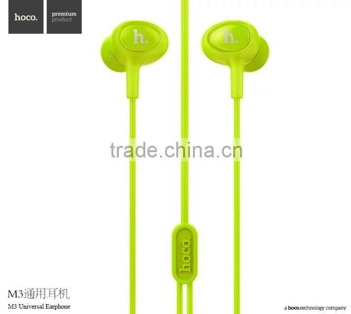 HOCO M3 Wire Universal Earphone For iPhone and Android Phone