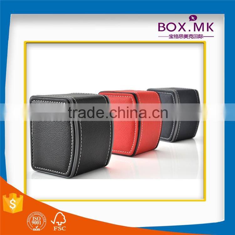 2016 Fashion Design Hot Sale Good Quality Newest Leather Red Packaging Watch