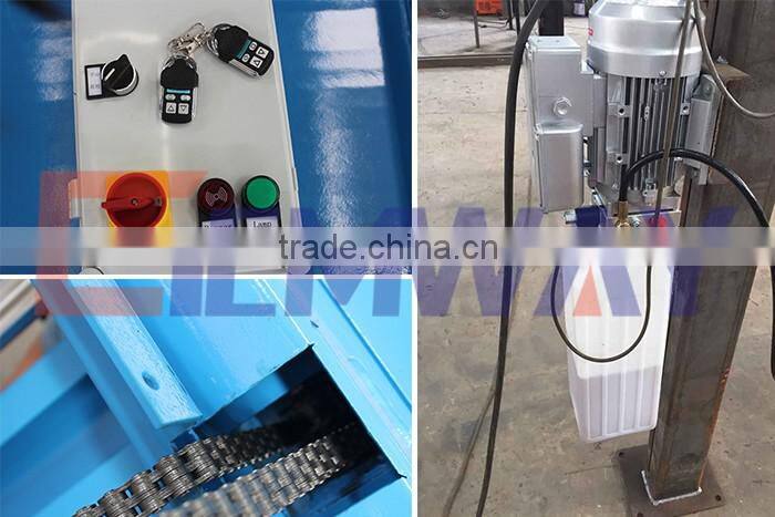 CE certification hydraulic electric two post car parking lift for sale