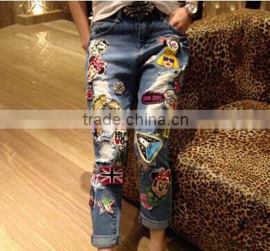 Wholesale embroidery cloth patch with your demand