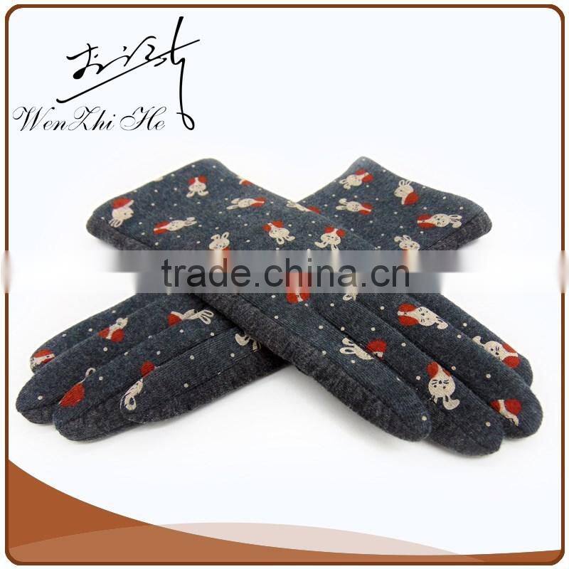 Factory Price Fashion Texting Gloves for Girls
