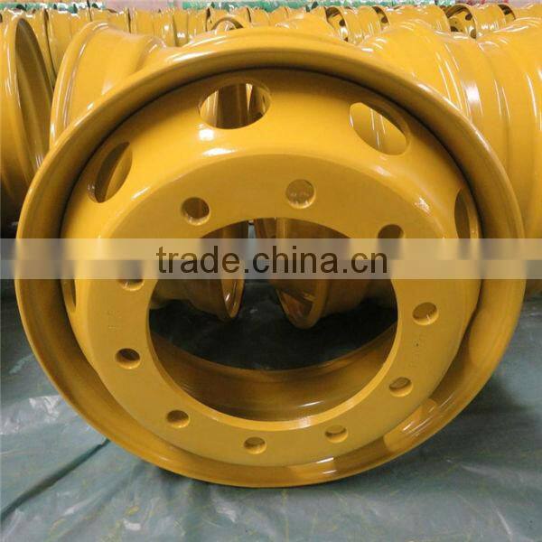 22.5/8.25 silver truck steel wheels