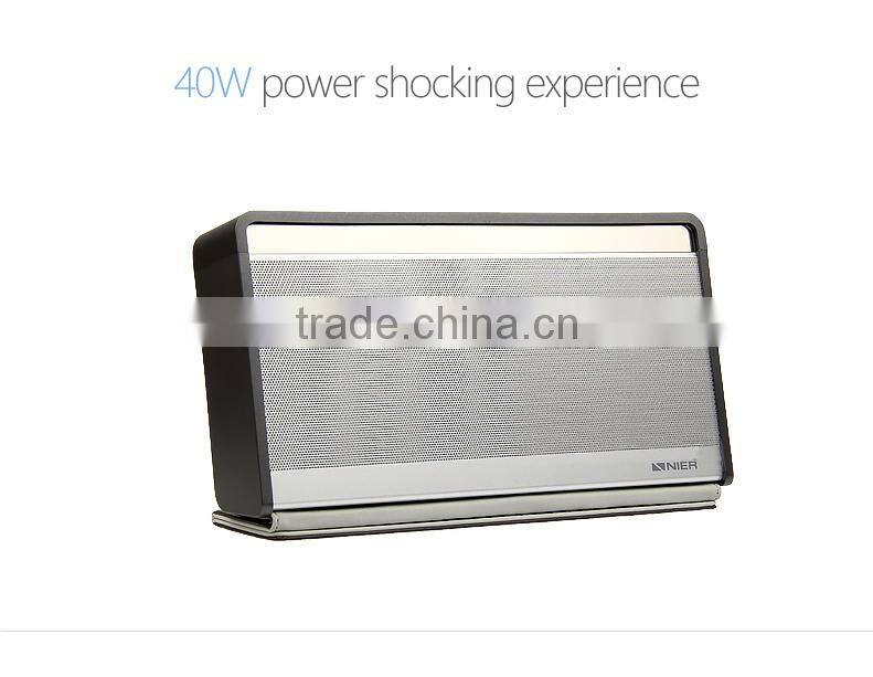 factory Supply all kinds of strapon speakers with mic handsfree function,boom box 40 watt bluetooth speaker