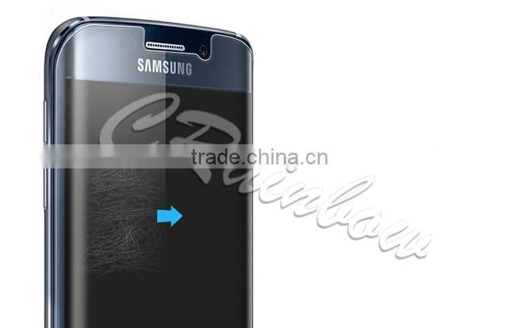 3D full size screen protector for S6 edge plus explosion-proof screen protector