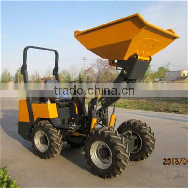 Hysoon HD10 hydraulic articulated mini dumper 1ton