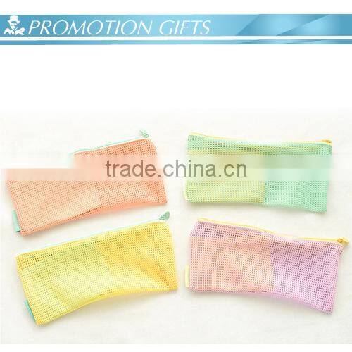 cheap manufacturing zipper cosmetic handbag makeup brush bag