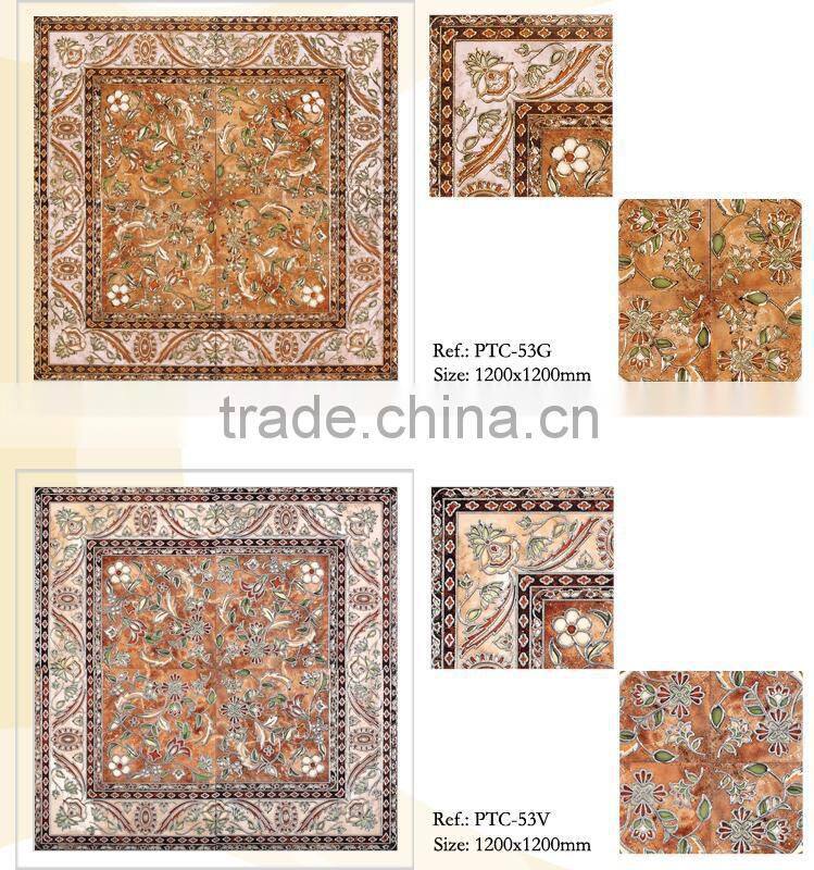 Fico PTC-54G, tile football field carpet