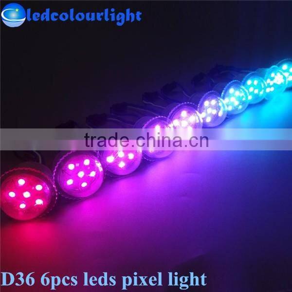 36mm LED pixel lights with 6PCS/9PCS leds