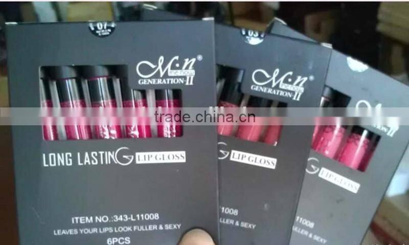 Menow 38colors matte lipstick waterproof long lasting liquid peel off lipstick