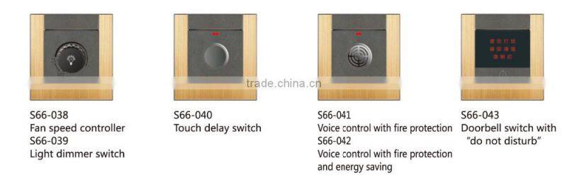 1 socket types of electrical switches with neon