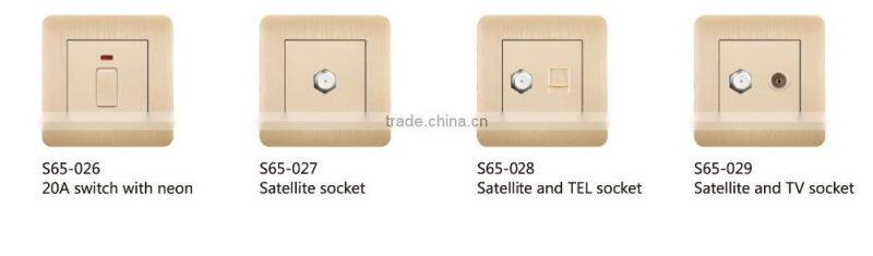 voice control switch with fire protection and energy saving