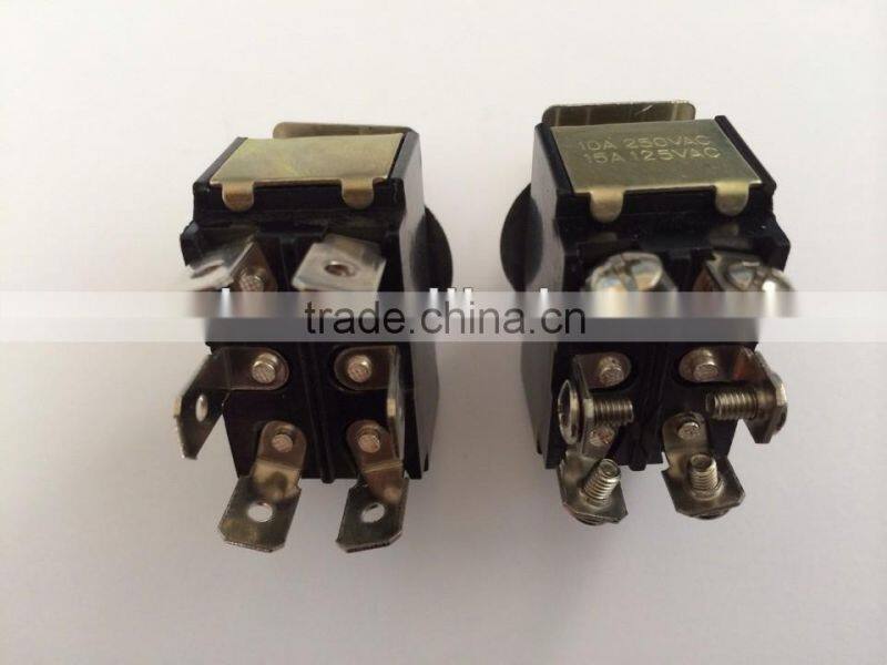 4-way toggle switch,automatic reset 6 pole double throw toggle switch