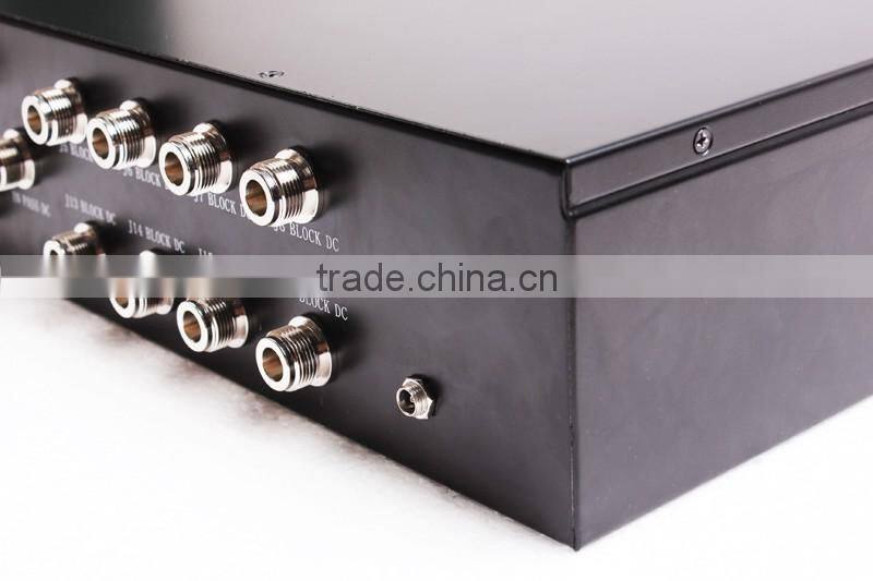 Dual antennas 16 way Rackmount GPS splitters