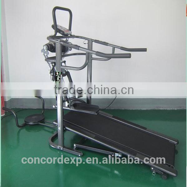 2014 body strong fitness equipment treadmill with massage and twister