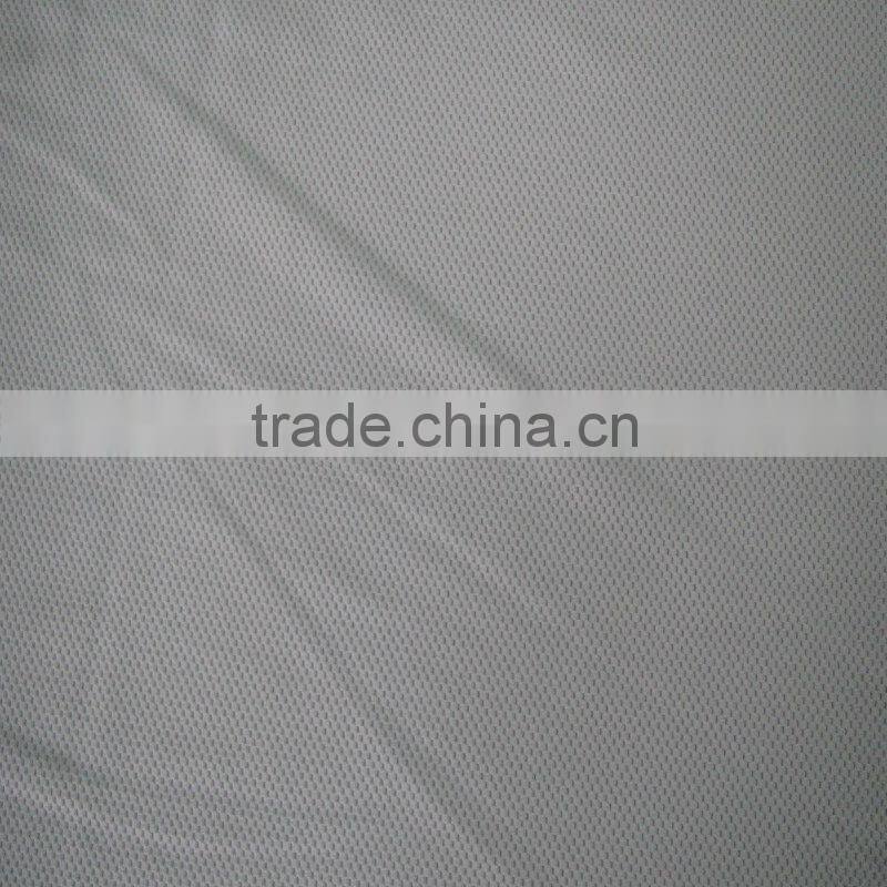 100% polyester knitting mesh fabric for sportswear, lining