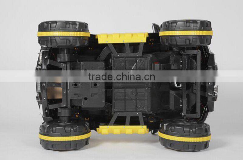 Factory wholesale 4 wheels remoter control battery power off-road ride on car