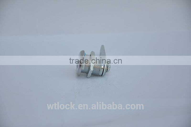 Cam cylinder lock cabinet lock with 2 fish keys