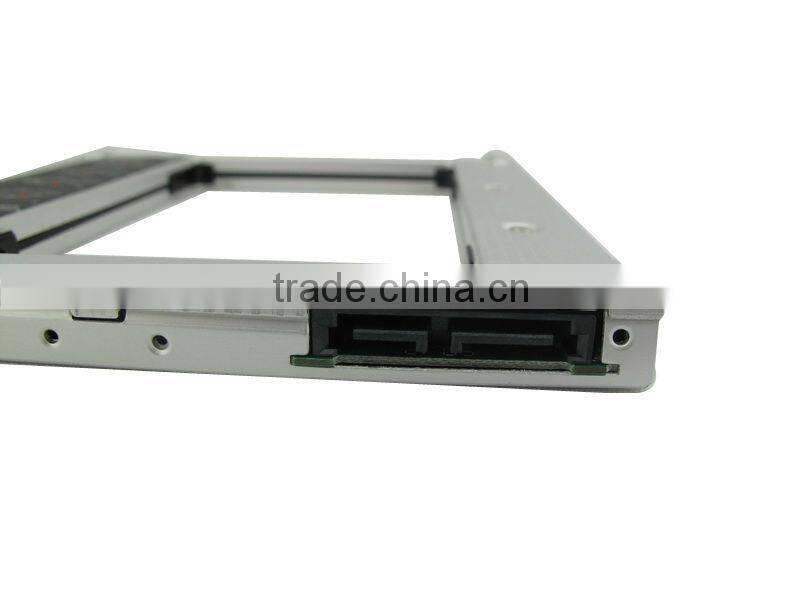 New 2nd HDD Hard Drive Caddy SATA hdd Caddy with screwdriver for macbook