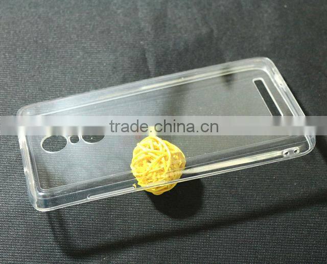 Hot selling for xiaomi redmi note 3 case acrylic clear case cover