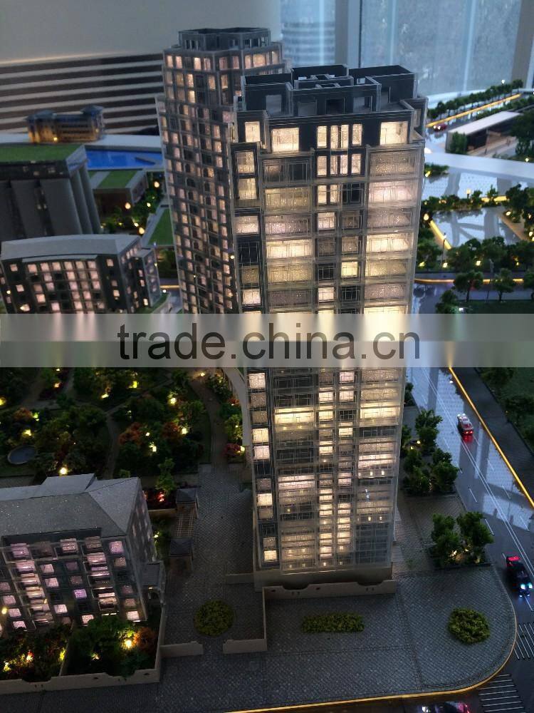Real estate house building model for sale centre