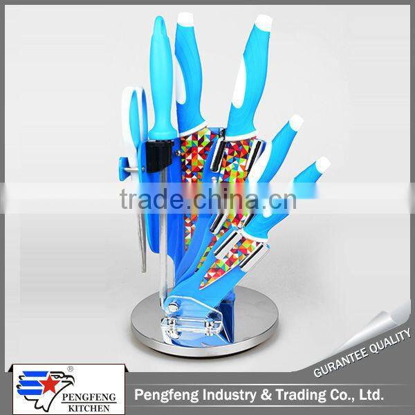 Buy wholesale from china color knife set with block