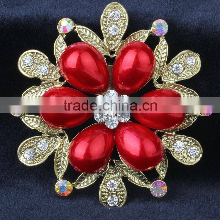 Crystal resin queen antique rhinestone brooch, cameo brooch wholesale