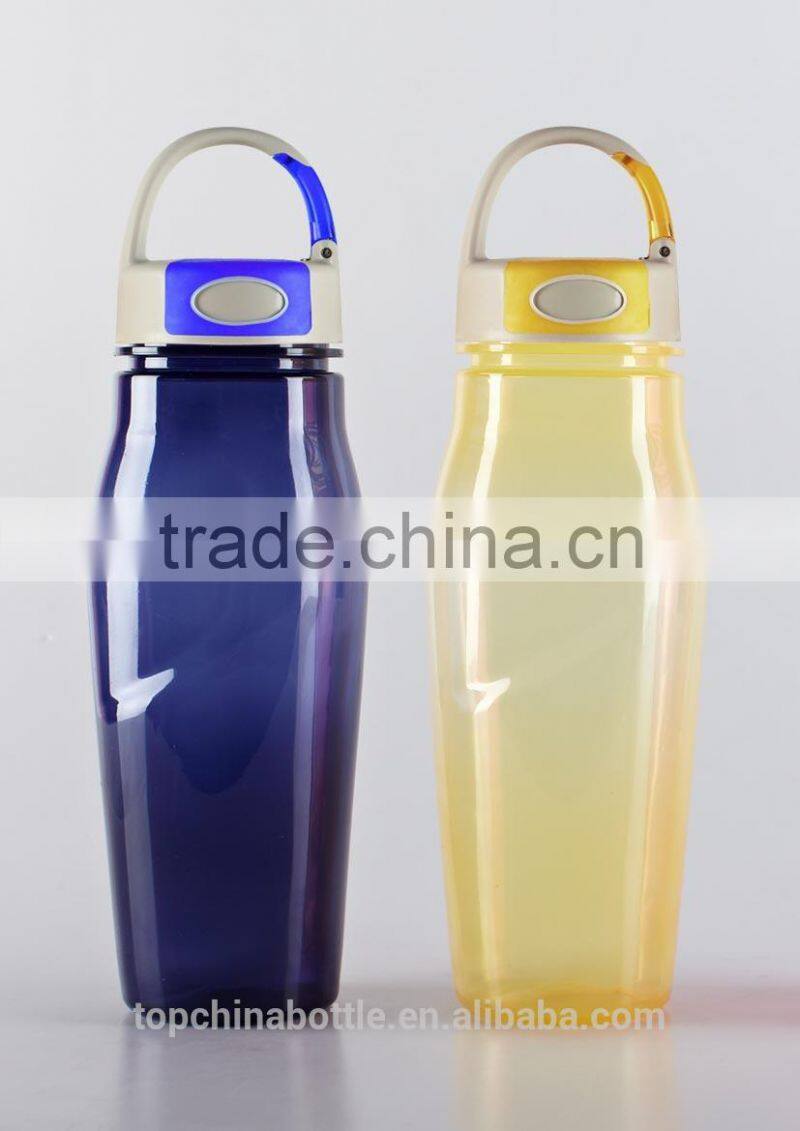 colorful and light 750ml promotional gift and travelling PP water bottle