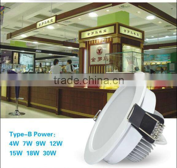 Competitive price 13w led downlight recessed