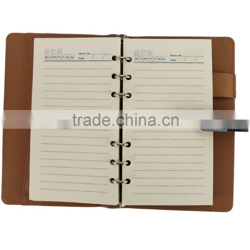Plaro pu cover agenda organizer personal organizer notebook