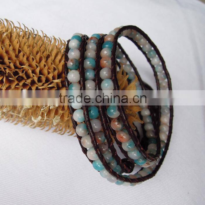 new fashion charging bracelet leather best gift to friends