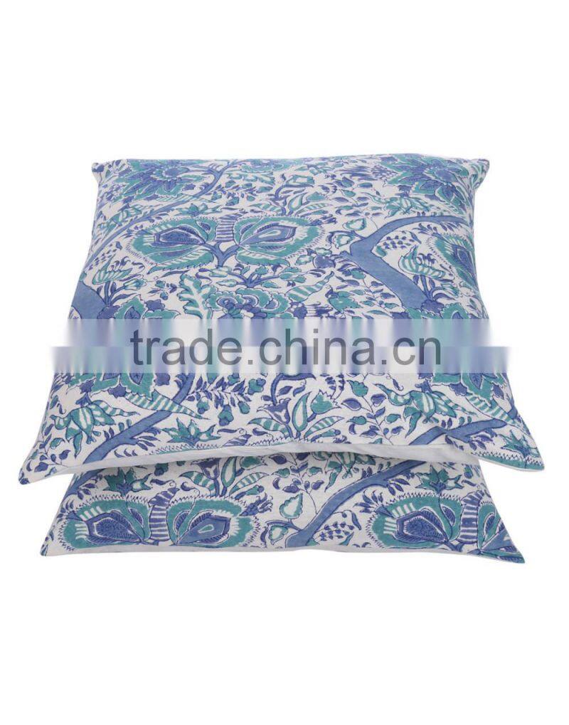 Cushion Cover Embroidery Design Home Decorative Cotton Colorful Cushion Cover Supplier