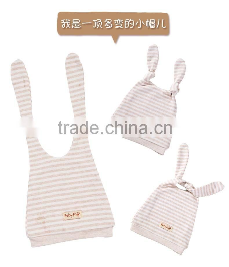 Popular 100% cotton newborn baby winter cotton hat baby caps
