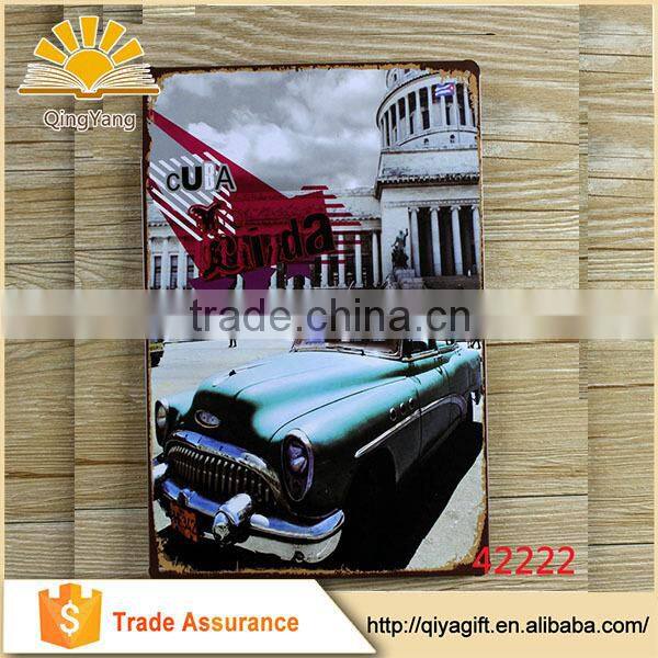 Wholesale/High Quality Metal Signs/Tin Sign Chic Metal Wall Art