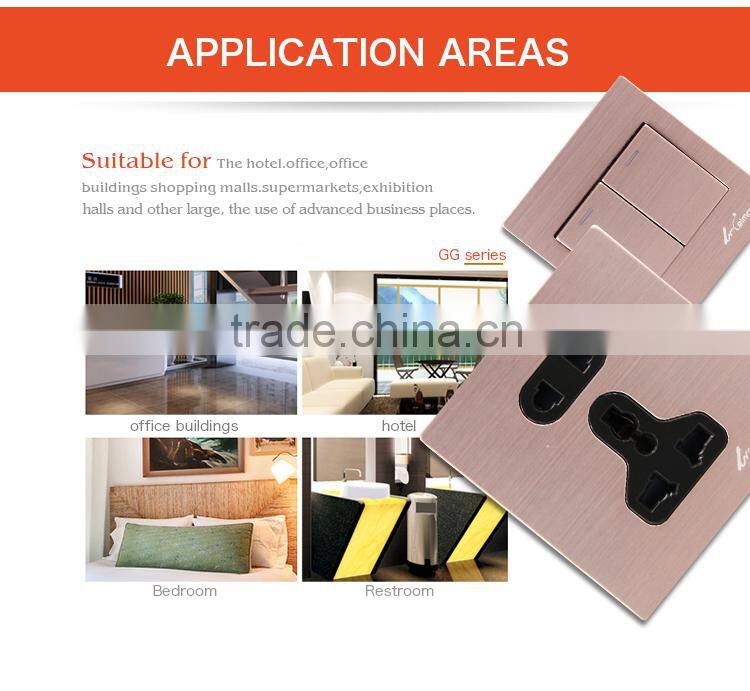2016 new auto electric window switch brush gold switch